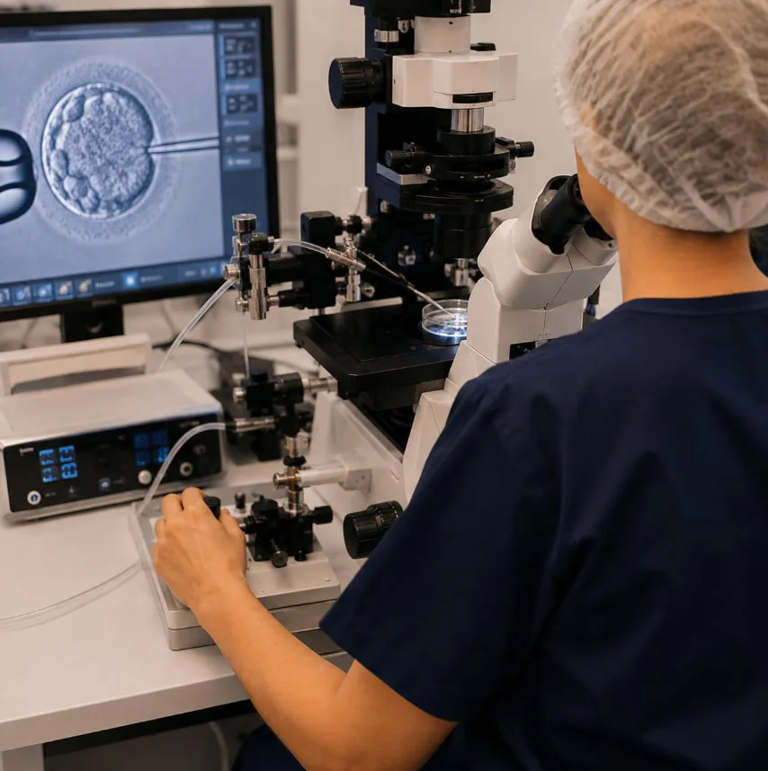 Clavis Tüp Bebek Merkezi embriyoloji laboratuvarı