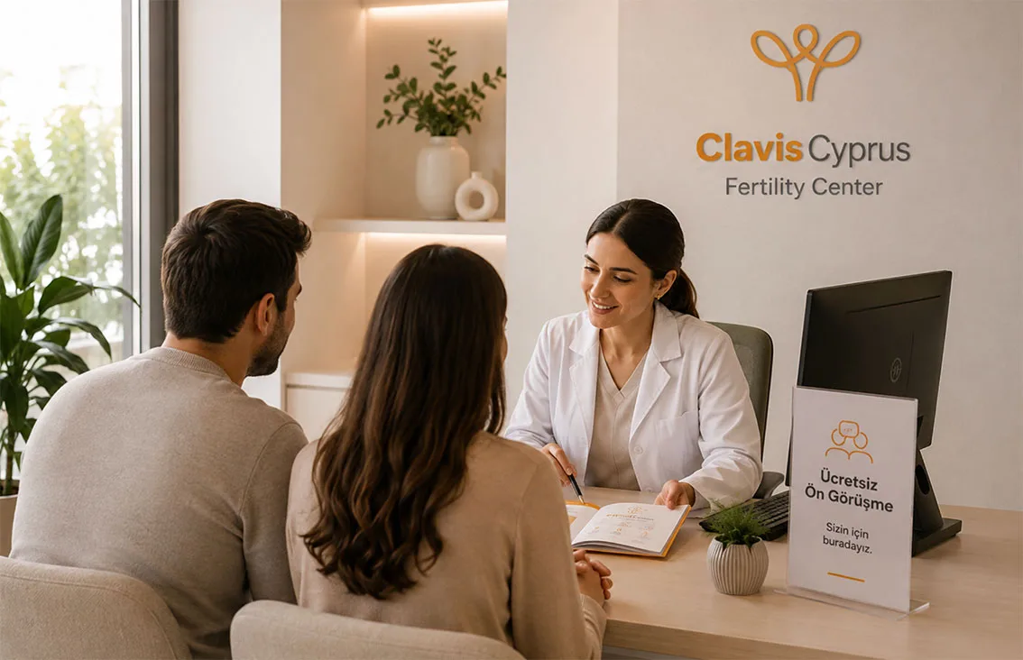 Clavis Tüp Bebek Merkezi ile tedavinizi planlayın — ücretsiz ön görüşme